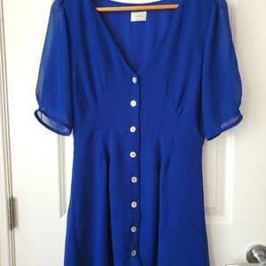 Wilfred blue dress size 8